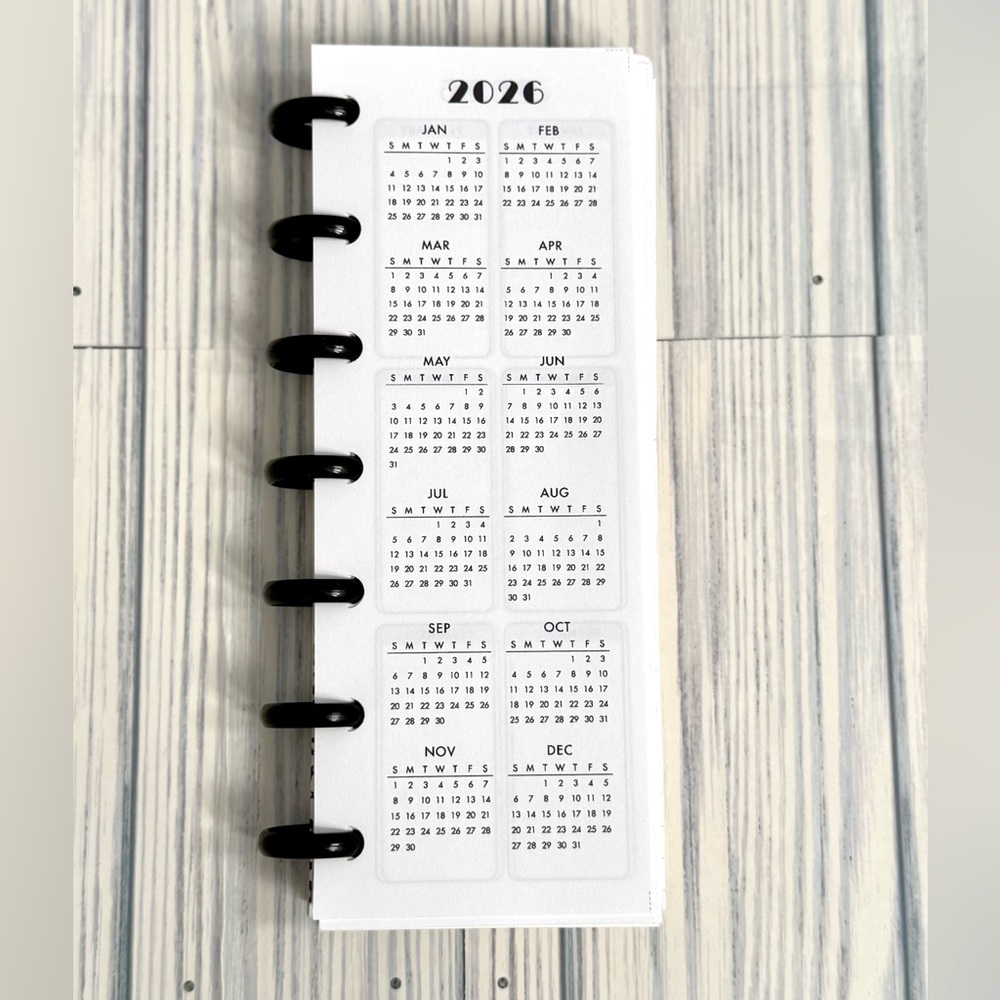 Happy planner skinny mini size undated alice in wonderland - Picture 8 of 16